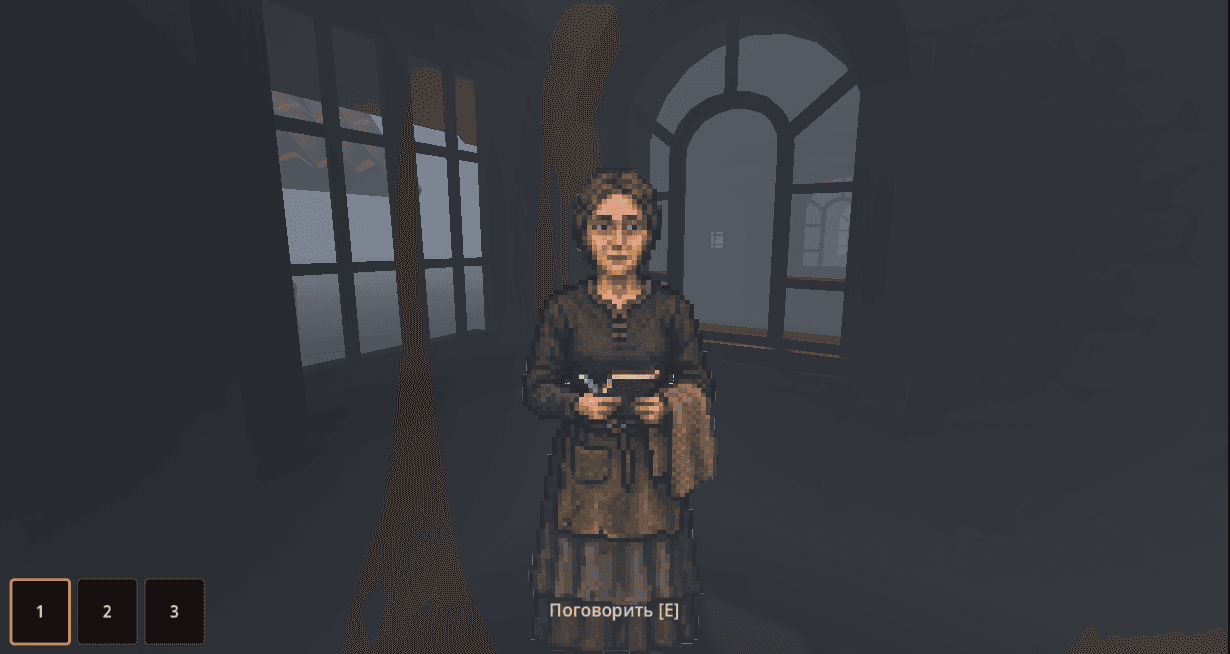 Skeleton's Question — 3D RPG game built on Godot, gameplay screenshot 1